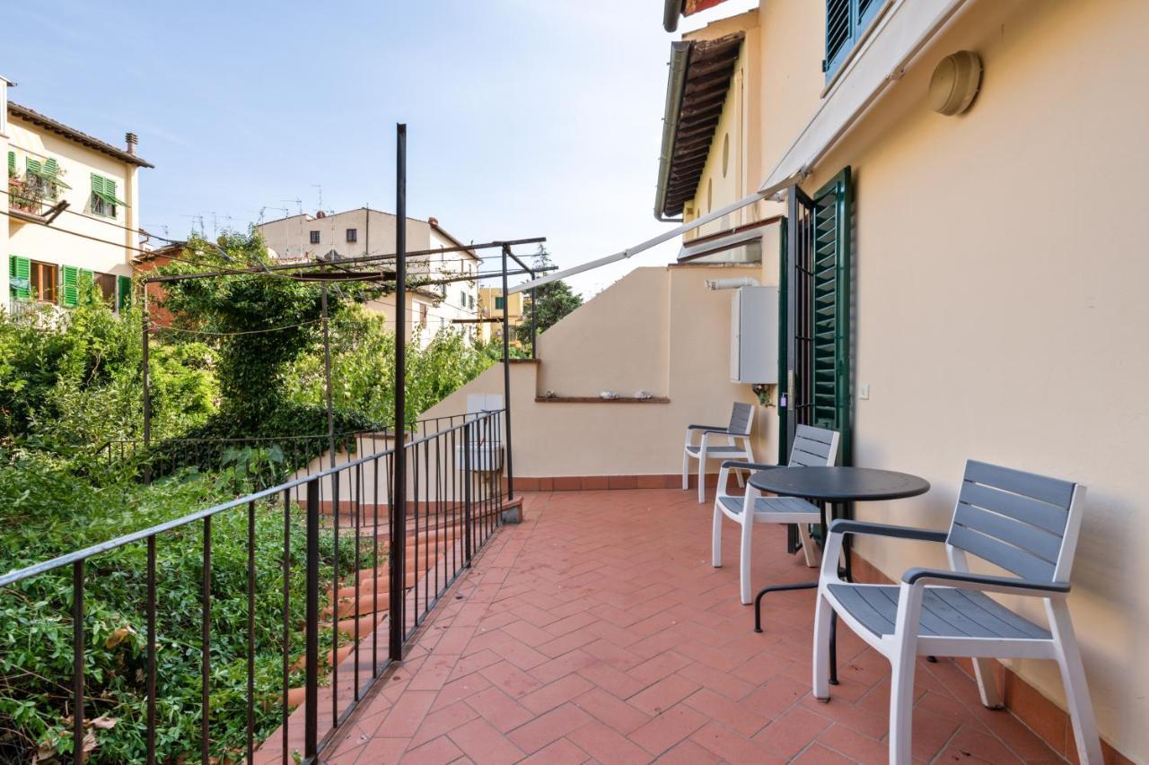 Santa Reparata Apartment With Patio And Terrace Florenţa Exterior foto