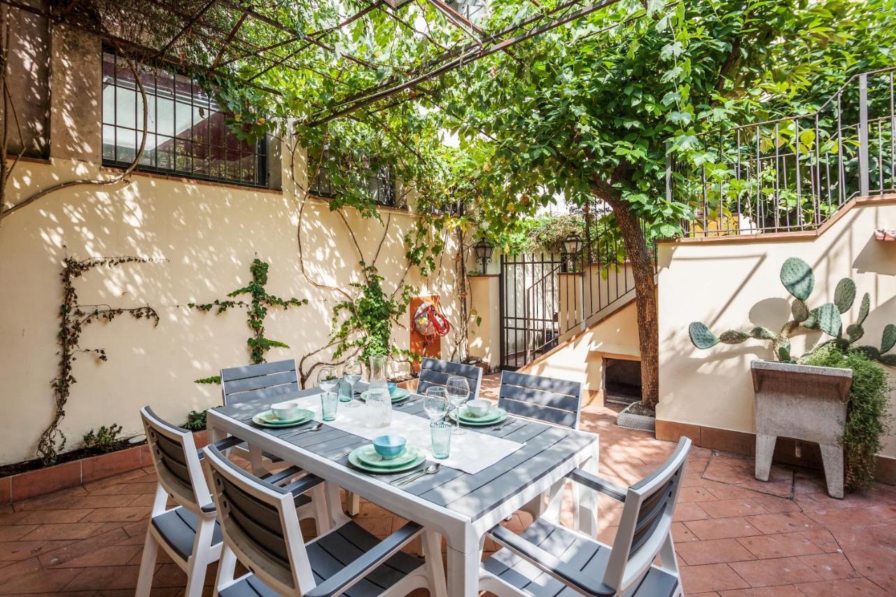 Santa Reparata Apartment With Patio And Terrace Florenţa Exterior foto
