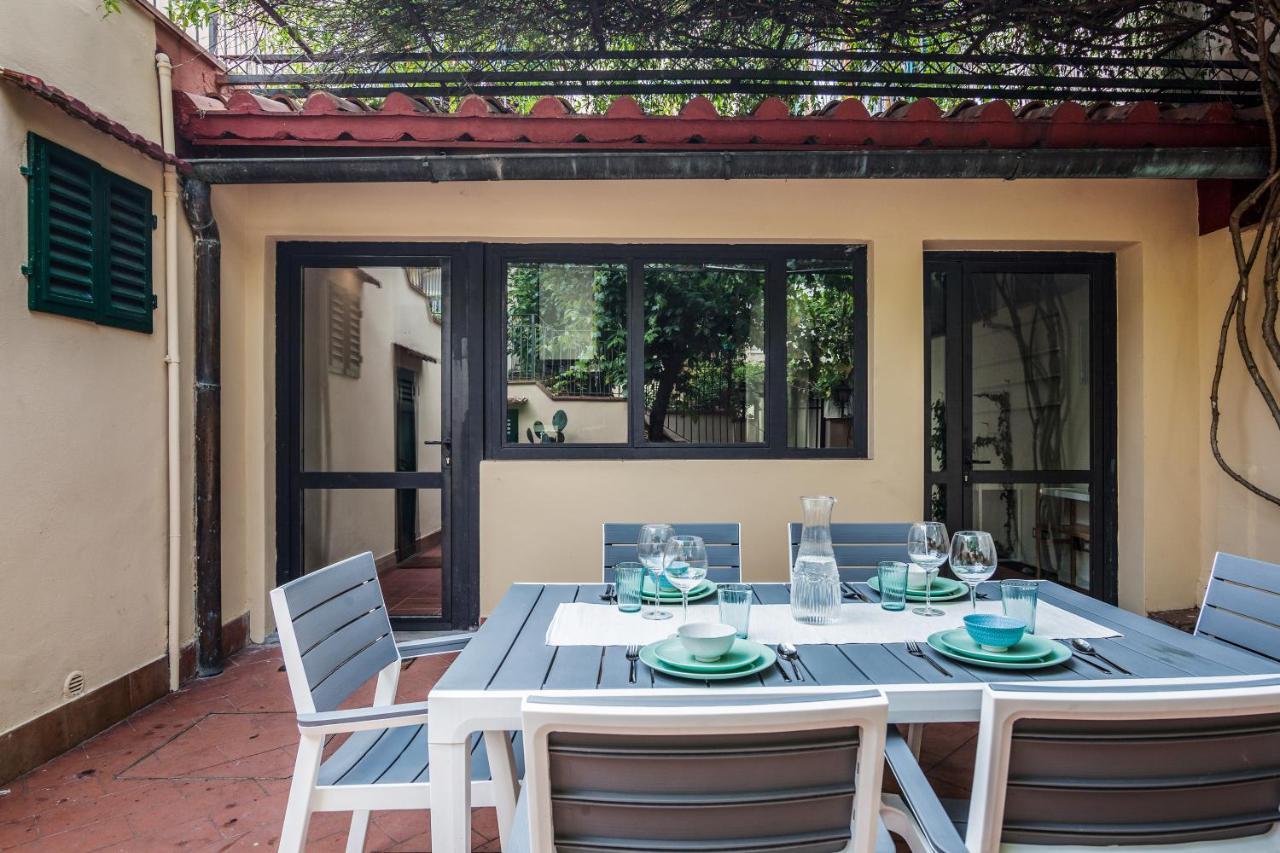 Santa Reparata Apartment With Patio And Terrace Florenţa Exterior foto